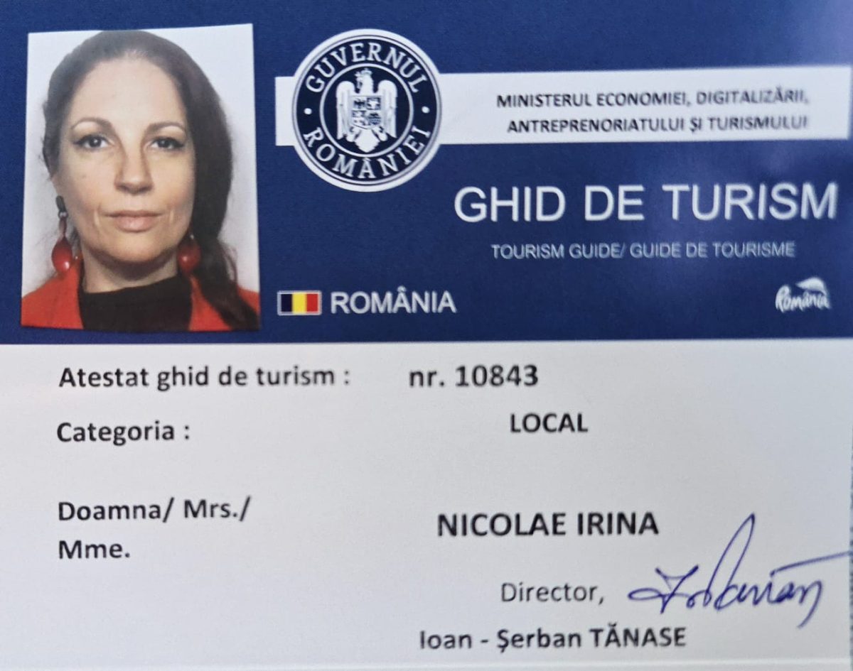 Atestat de turism Irina Nicolae